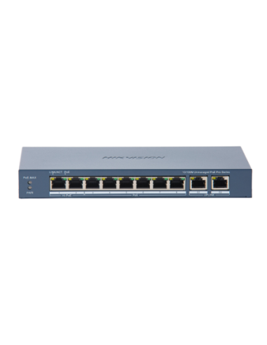 PoE Суич HikVision DS-3E0310HP-E(C) 110W неуправляем