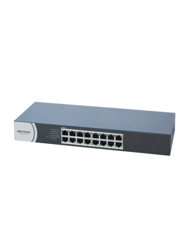 Суич HikVision DS-3E0516R-O SOHO 16-Port Gigabit Switch Rack