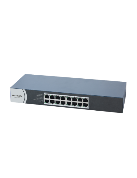 Суич HikVision DS-3E0516R-O SOHO 16-Port Gigabit Switch Rack