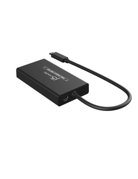 Кепчер j5create JVA01, HDMI - HDMI, USB-C хъб, Черен