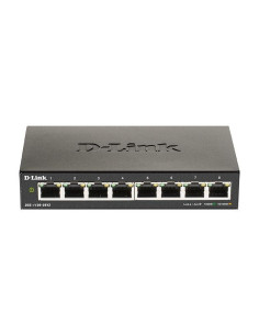 Суич D-Link DGS-1100-08V2, 8 портов 10/100/1000 Gigabit Sma…