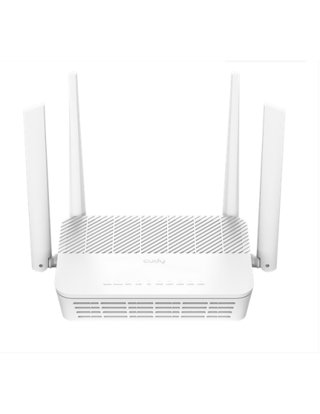 Безжичен рутер Cudy WR3000H, AX3000, 2.4/5 GHz, 1x 2.5Ghz WAN port, 10/100/1000