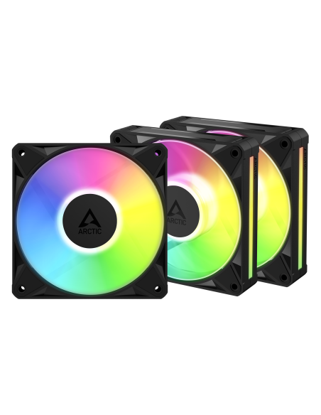 Комплект вентилатори ARCTIC BioniX P14 A-RGB PWM 140mm Daisy Chain - Черен
