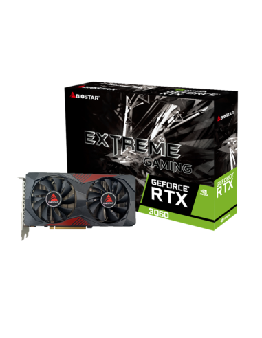 Видео карта BIOSTAR GeForce RTX 3060 12GB GDDR6