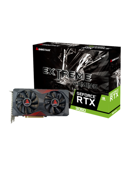 Видео карта BIOSTAR GeForce RTX 3060 12GB GDDR6