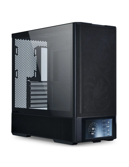 Кутия Lian Li LANCOOL 207 Digital Mid-Tower, Tempered Glass, Черно