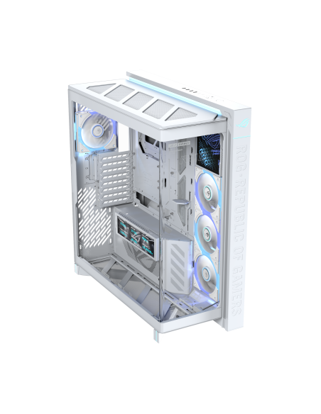 Кутия ASUS ROG CRONOX ARGB E-ATX Mid-Tower - White