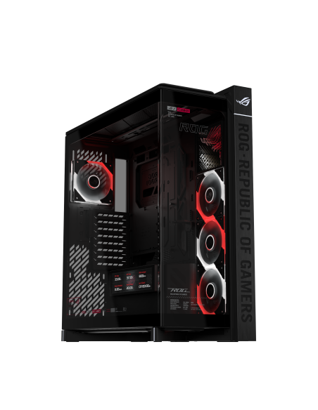Кутия ASUS ROG CRONOX ARGB E-ATX Mid-Tower - Black