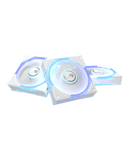 Комплект Вентилатори 3в1 ASUS ROG Eurux GR120 ARGB Reverse White Edition