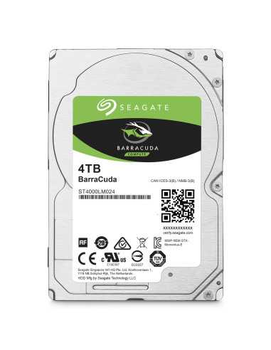 Хард диск Seagate BarraCuda ST4000LM0024 4TB SATA3, 128MB, 2.5", 15 mm