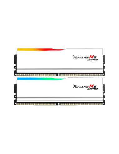 Памет G.SKILL Ripjaws M5 Neo RGB White 32GB(2x16GB) DDR5-6000