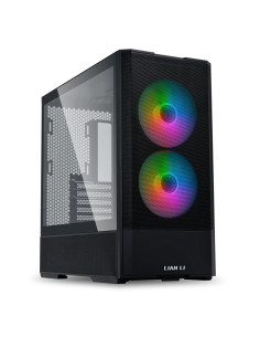 Кутия Lian Li LANCOOL 207 Mid-Tower, Tempered Glass, Черно…