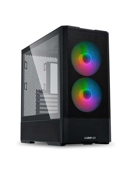 Кутия Lian Li LANCOOL 207 Mid-Tower, Tempered Glass, Черно