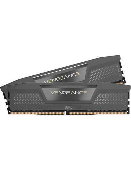 Памет Corsair Vengeance Gray DDR5 32GB (2x16GB) 6000MHz, CL38 - AMD EXPO, Intel XMP