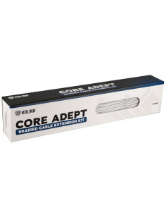 Комплект оплетени кабели Kolink Core, White Sit.bg
