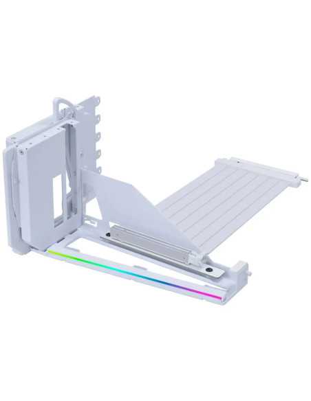 Брекет за вертикален монтаж на GPU Lian Li VG4-5-V4 Riser cable PCIe 5.0 - White