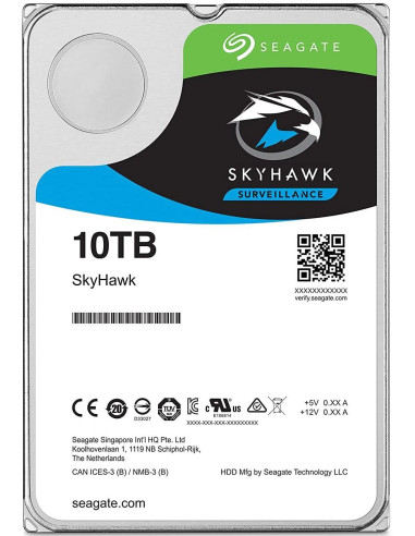 Хард диск SEAGATE SkyHawk AI ST10000VE001, 10TB, 256MB Cache, SATA 6.0Gb/s