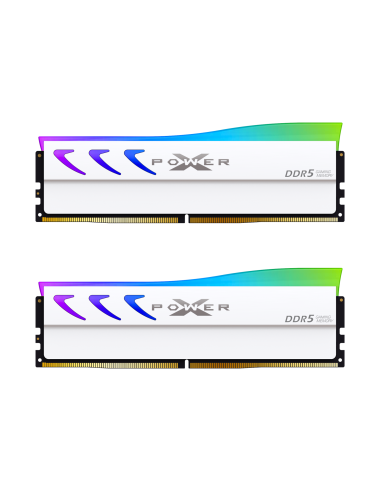 Памет Silicon Power XPOWER Storm RGB 32GB(2x16GB) DDR5 6000MHz CL36 - White