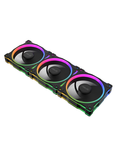 Комплект Вентилатори 3в1 ASUS PRIME MR120 ARGB Reverse Black Edition