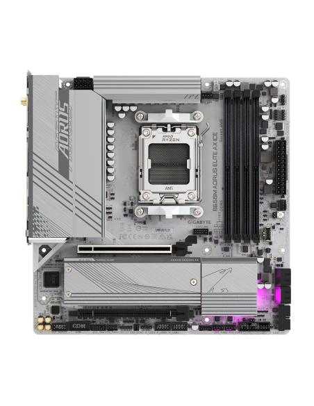 Дънна платка GIGABYTE B650M AORUS ELITE AX ICE