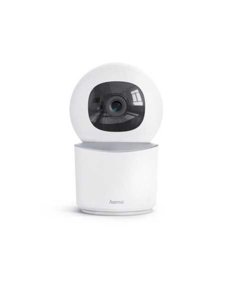 HAMA Wi-Fi камера, за закрити помещения, записваща, въртяща се, бяла