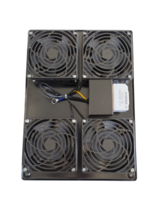 Вентилаторен блок за 19" RACK - 4 вентилатора + термостат | SIT.bg