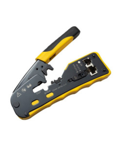 Клещи кримпващи Pass-Through, Cat6a/7 RJ45, RJ12, RJ11, 806ER | SIT.bg