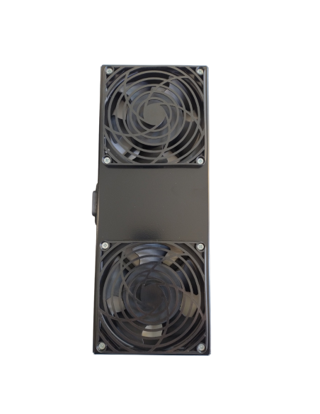 Вентилаторен блок за 19" RACK - 2 вентилатора W