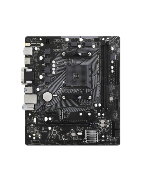 Дънна платка ASRock A520M-HDV, Socket AM4, mATX