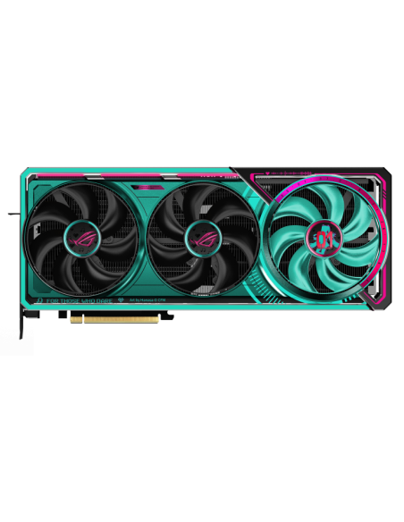 Видео карта ASUS ROG ASTRAL RTX 5080 OC 16GB GDDR7 Hatsune Miku Edition