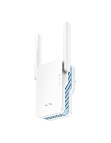 Безжичен усилвател Cudy RE1200, 2.4/5 GHz, 300 - 867 Mbps, 10/100