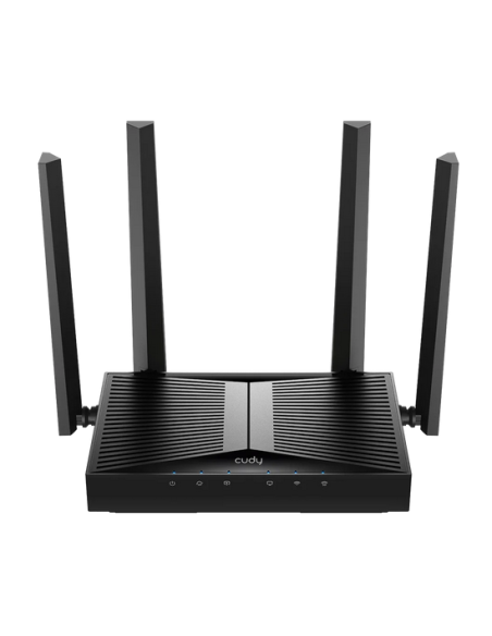 Безжичен рутер Cudy WR3600H, 1× 2.5GbE, 4× GbE, 2882 Mbps + 688 Mbps, 3.6 Gbps, Dual-Band Wi-Fi 7 , VPN Server and Client, 10/…