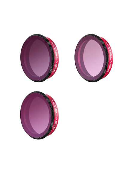 PGYTECH Комплект от ND8-GR, ND16-4 и ND32-8 Professional филтри за Osmo Action