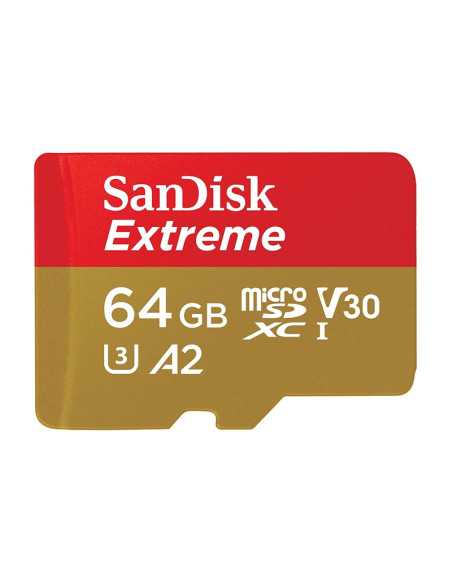 Карта памет SanDisk microSDXC Extreme 64GB V30