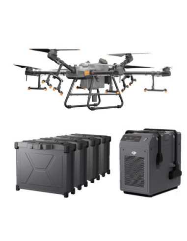 Селскостопански дрон DJI Agras T30 Combo с 4 батерии и зарядно устройство