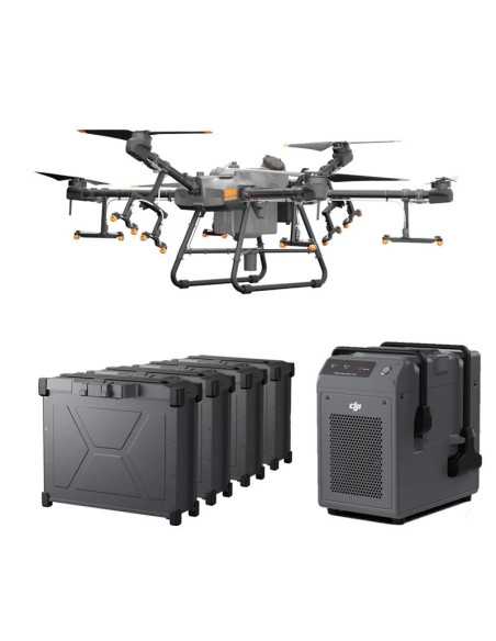 Селскостопански дрон DJI Agras T30 Combo с 4 батерии и зарядно устройство