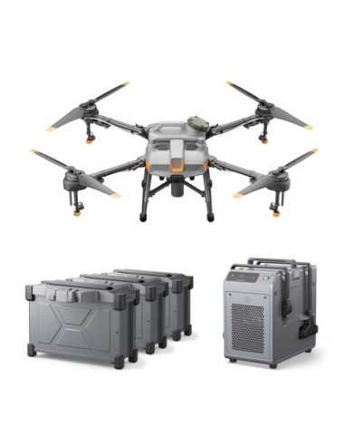 Селскостопански дрон DJI Agras T10 Combo с 3 батерии и зарядно устройство