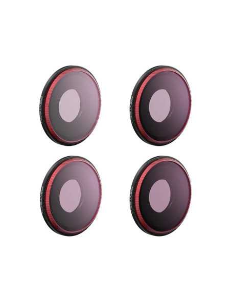 PGYTECH Комплект от ND8/PL, ND16/PL, ND32/PL, ND64/PL (Professional) филтри за DJI Osmo Action 3