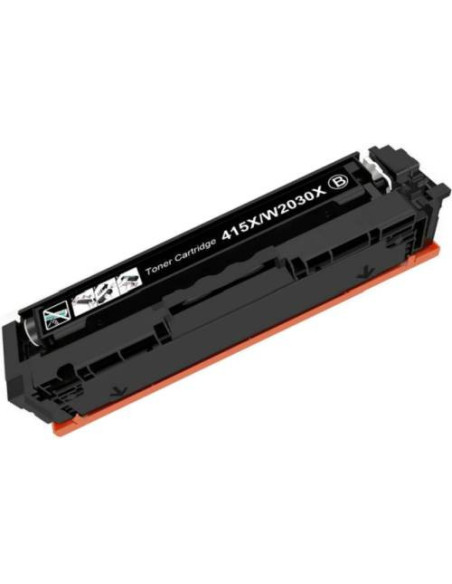 HP 415X Black (W2030X) съвместима тонер касета (7.5K)