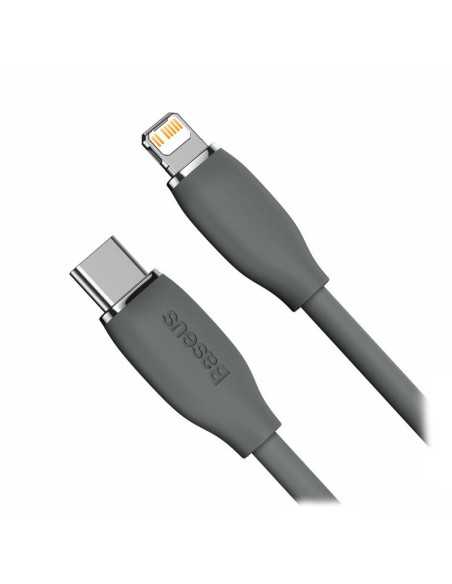 Baseus Кабел Jelly Liquid Silica Gel USB-C към Lightning (20W)
