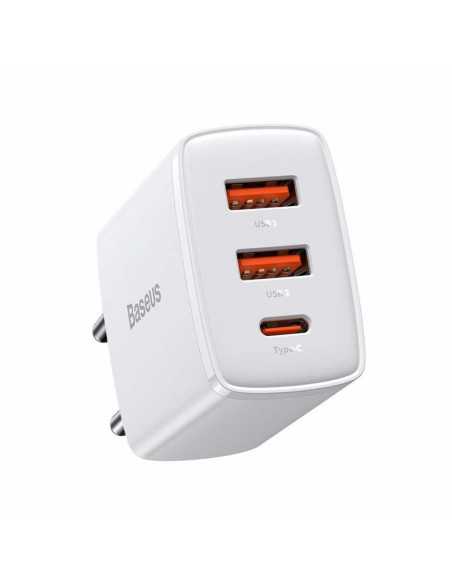Baseus Compact Зарядно устройство 2U+C 30W EU
