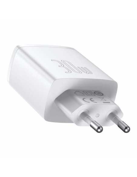 Baseus Compact Зарядно устройство 2U+C 30W EU