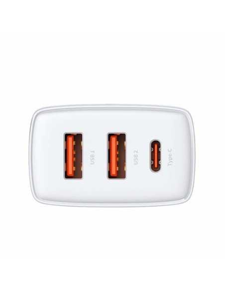 Baseus Compact Зарядно устройство 2U+C 30W EU