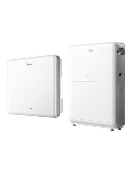 Трифазен хибриден инвертор Midea ESS M1-T10K + Батерийна система H1-5-E0