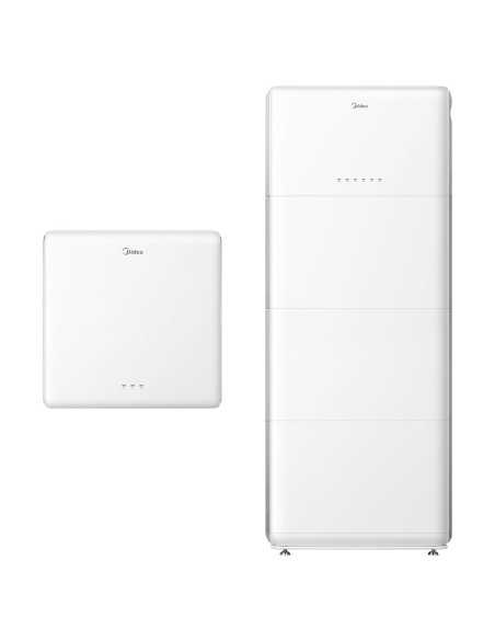 Трифазен хибриден инвертор Midea ESS M1-T10K + Батерийна система H1-15-E0