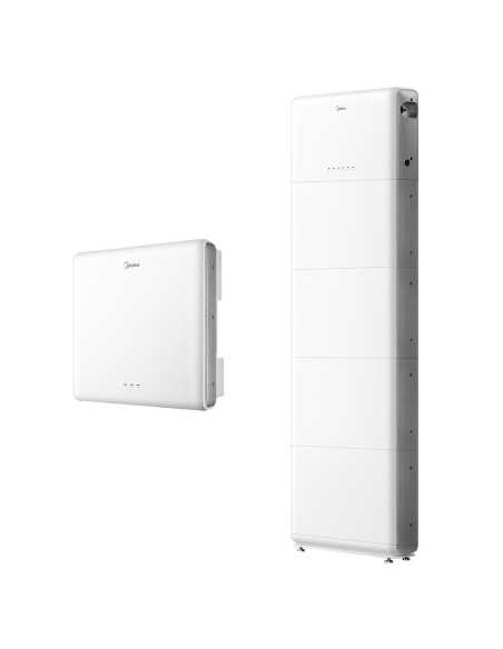 Трифазен хибриден инвертор Midea ESS M1-T10K + Батерийна система H1-20-E0