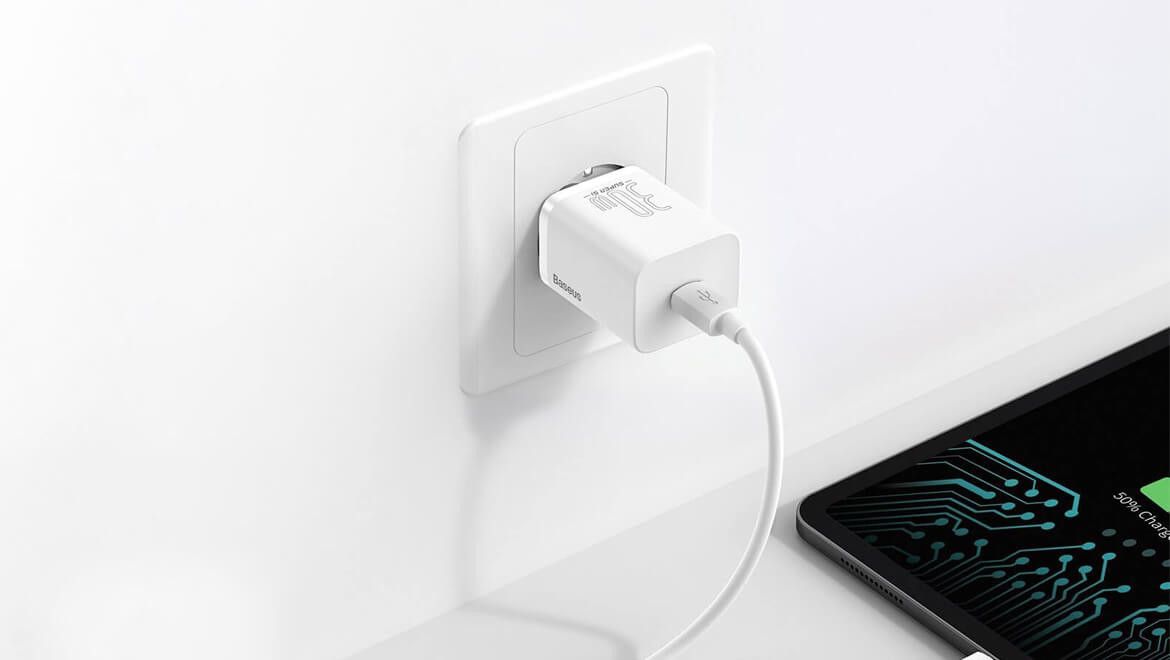 Baseus Super Si Зарядно устройство USB-C 30W EU