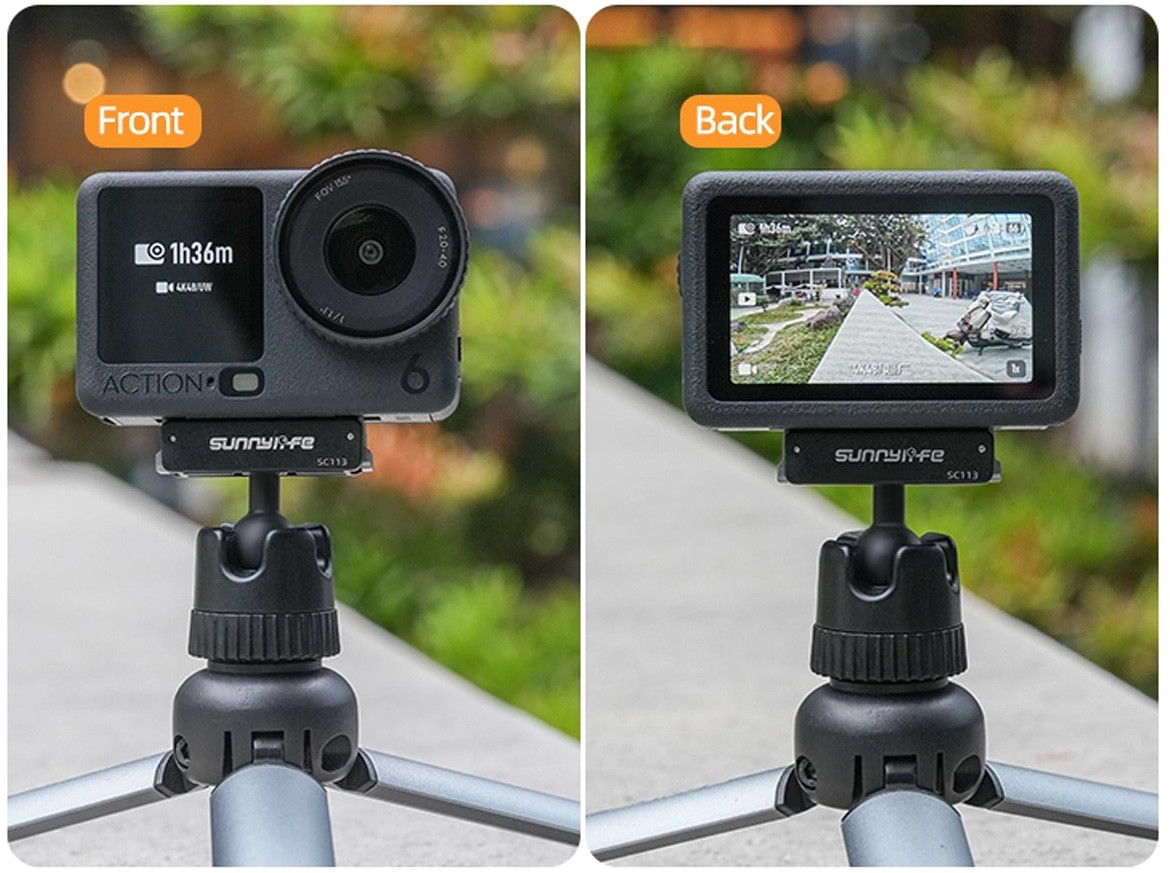 Sunnylife магнитен адаптер с Ball-Joint за DJI Osmo Nano / Action 6