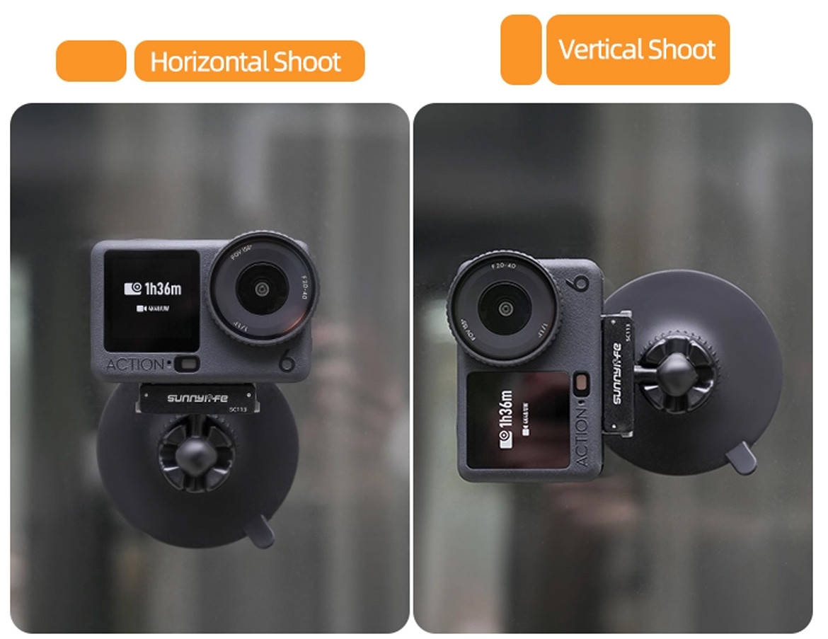 Sunnylife магнитен адаптер с Ball-Joint за DJI Osmo Nano / Action 6
